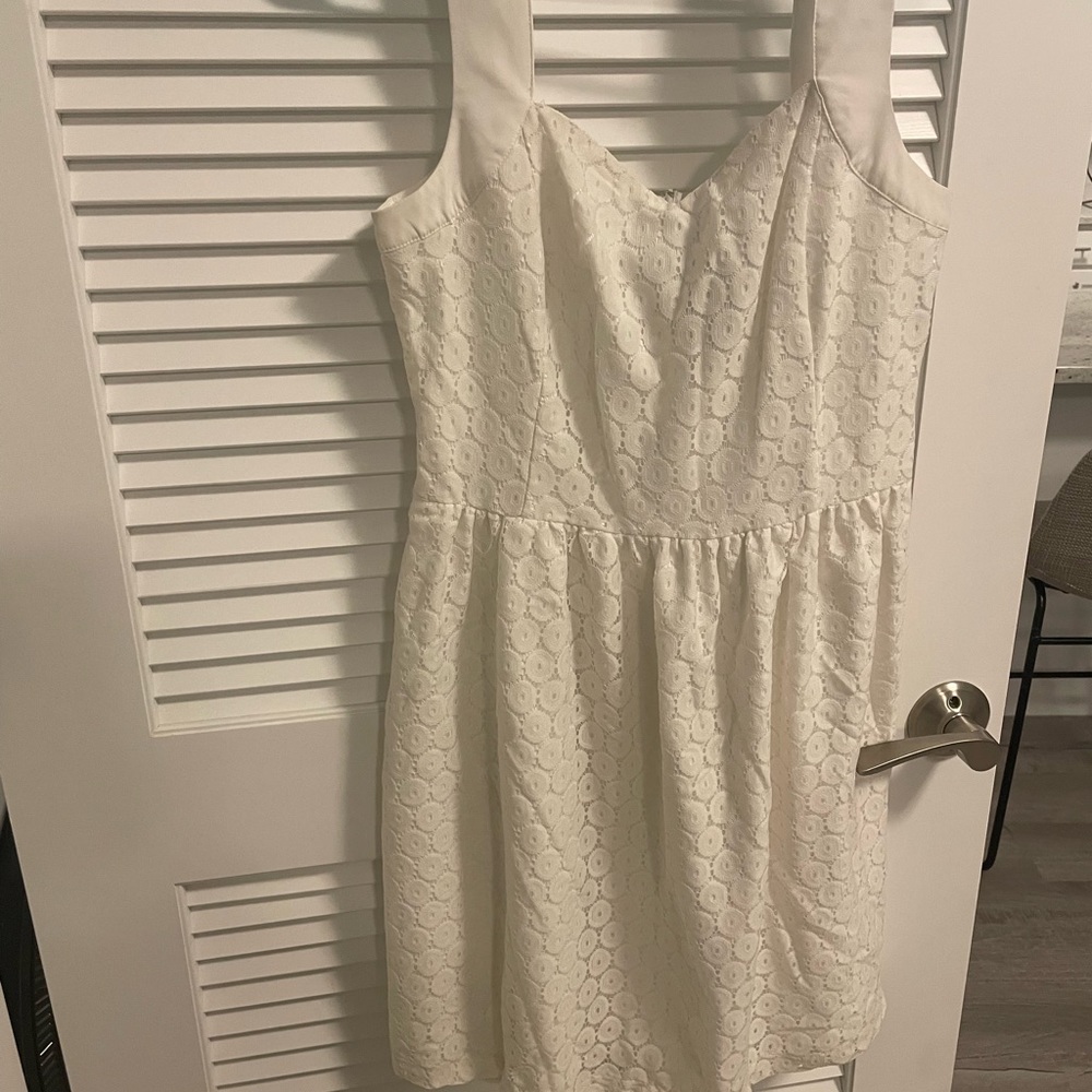 White summer dress